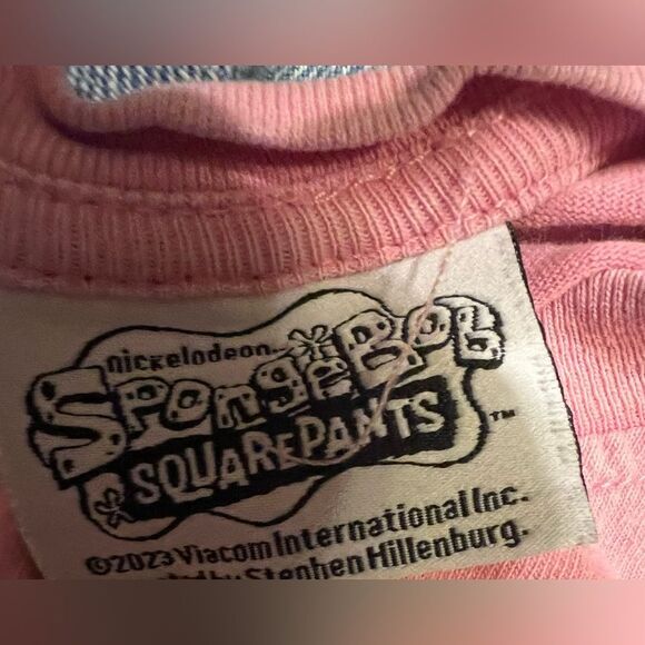 Nickelodeon SpongeBob Squarepants short sleeve Tshirt Girls 9-10 - Picture 8 of 14